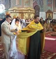 Видеосъёмка венчания.